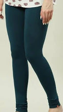 Load image into Gallery viewer, Normal Women Leggings in 4 way Lycra Cotton stretchable-cool-stylish-comfort