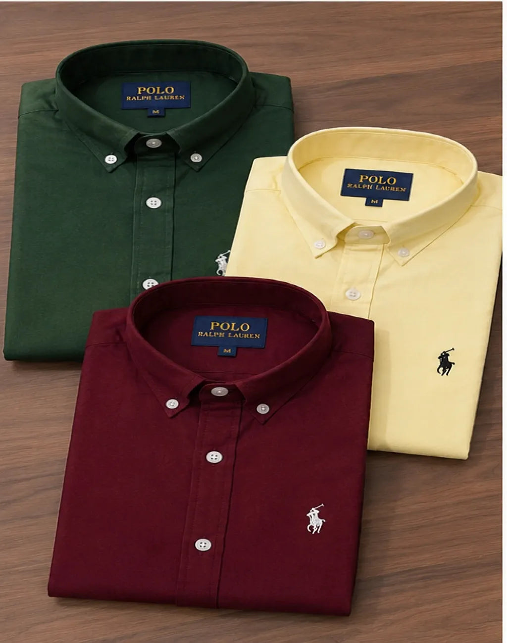 Crafted from premium Oxford cotton fabric, these shirts offer a soft, breathable feel and a smart regular fit for all-day comfort