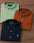 Crafted from premium Oxford cotton fabric, these shirts offer a soft, breathable feel and a smart regular fit for all-day comfort