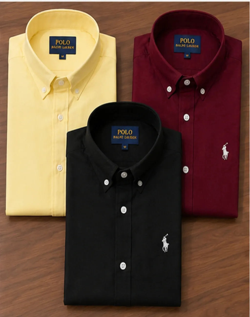Crafted from premium Oxford cotton fabric, these shirts offer a soft, breathable feel and a smart regular fit for all-day comfort