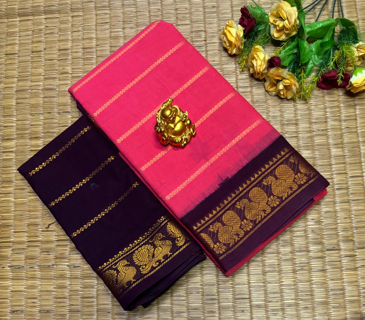 Most Demanded Trendy & Traditional Madurai Cotton Sungudi Sarees