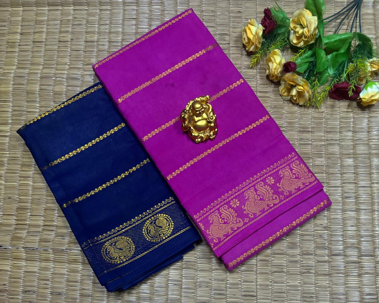 Most Demanded Trendy & Traditional Madurai Cotton Sungudi Sarees