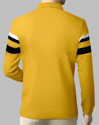 Cotton Blend Black and white Striped Polos Yellow T-Shirt for Men

Sizes: S, M, L , XL, 2XL

Color: Yellow
Fabric: Cotton Blend
Type: Polos
Style: Striped with White and Black
Design Type: Polos
Sleeve Length: Long Sleeves
Yellow Cotton Blend Polos For Men

Elevate your style with our Cotton Blend Striped Polos Yellow T-Shirt for Men. Made with a high-quality cotton blend, this shirt offers both comfort and durability. The bold black and white stripes add a unique touch, while the yellow color adds a pop of