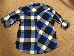 Trendy Men Cotton Blend Checks Shirt with long sleeves