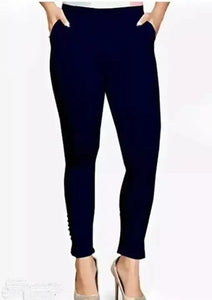 Fabulous Blue Cotton Solid Leggings For Women

Size:26, 28, 30,32, 34,36, 38, 40, 42

Color:&nbsp; Blue
Fabric: &nbsp;Cotton
Type: &nbsp;Leggings
Style: &nbsp;Solid Fabulous
Protec: Legs
Looks : Glamup
Use Verstile

Leggings close fitting trousers usually made out of a stretchy fabric. Leggings are an outer covering and strong material often in the form of trousers that you wear to glamup your leg looks.&nbsp;

These Fabulous Pink Cotton Solid Leggings For Women are made of high-quality cotton for maximum c