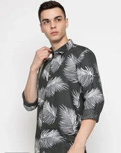 Load image into Gallery viewer, Tropical Printed Frekman Cotton Shirt for Men Outing, Vacation, Dating