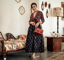 Load image into Gallery viewer, Classic Rayon Printed Kurti for women in Anarkali