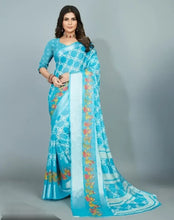 Load image into Gallery viewer, Classic Chiffon Sarees with Blouse Piece For Women