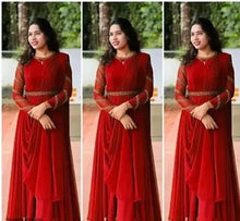Load image into Gallery viewer, Attractive Georgette Gown for Luxurious Women