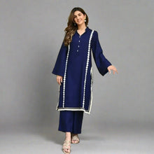 Load image into Gallery viewer, Classic Rayon Kurta Bottom Set for Women Elevate your wardrobe with timeless elegance in our Classic Rayon Kurta Bottom Set for Women – where comfort meets sophistication effortlessly.&quot;