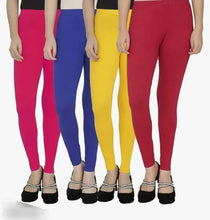Load image into Gallery viewer, Fabulous Cotton Blend Leggings For Women Pack Of 4