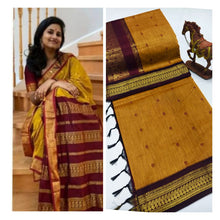 Load image into Gallery viewer, Premium Soft Gadwal Paithani Srees with Blouse Piece