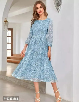 Fancy Georgette Printed Kurta in Anarkali type For Women