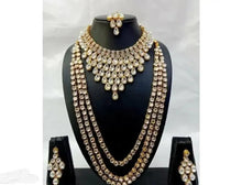 Load image into Gallery viewer, A1 Trendy Alloy Necklace jewelry Set for women and girls