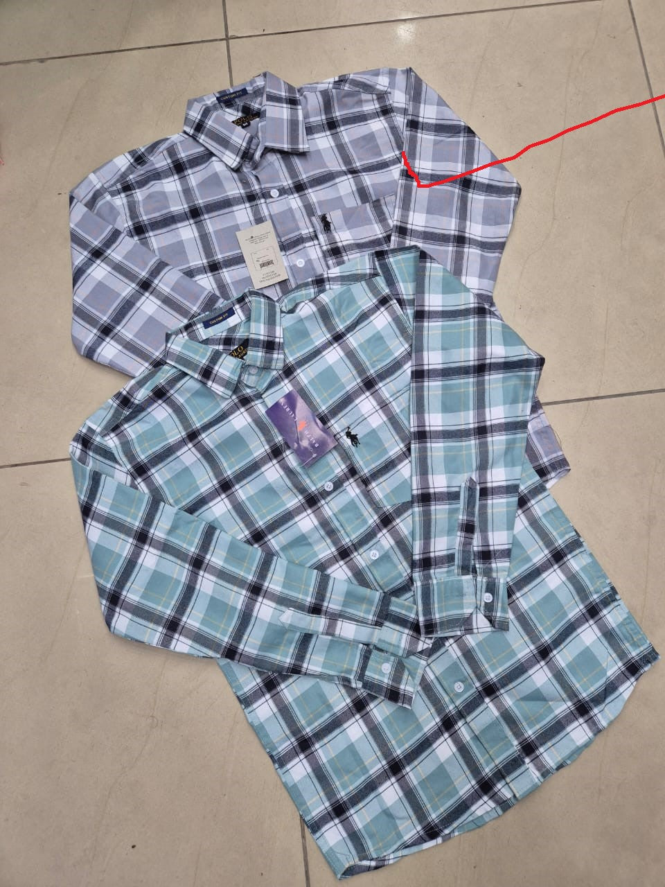 Add timeless elegance to your wardrobe with the RL Polo Stylish Oxford Checks Lining Shirt, crafted from premium quality Oxford fabric for unmatched comfort and durability