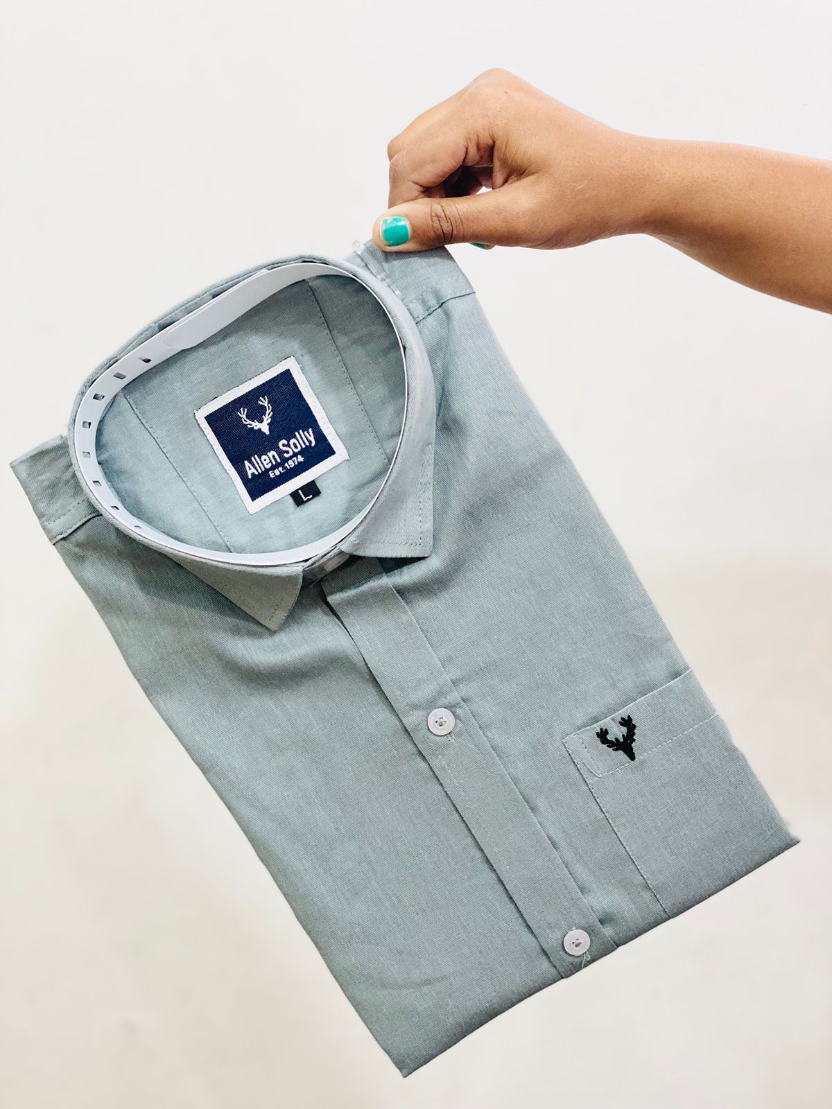 Experience the Elegance – Allen Solly Premium Pure Cotton Full Sleeve Shirt