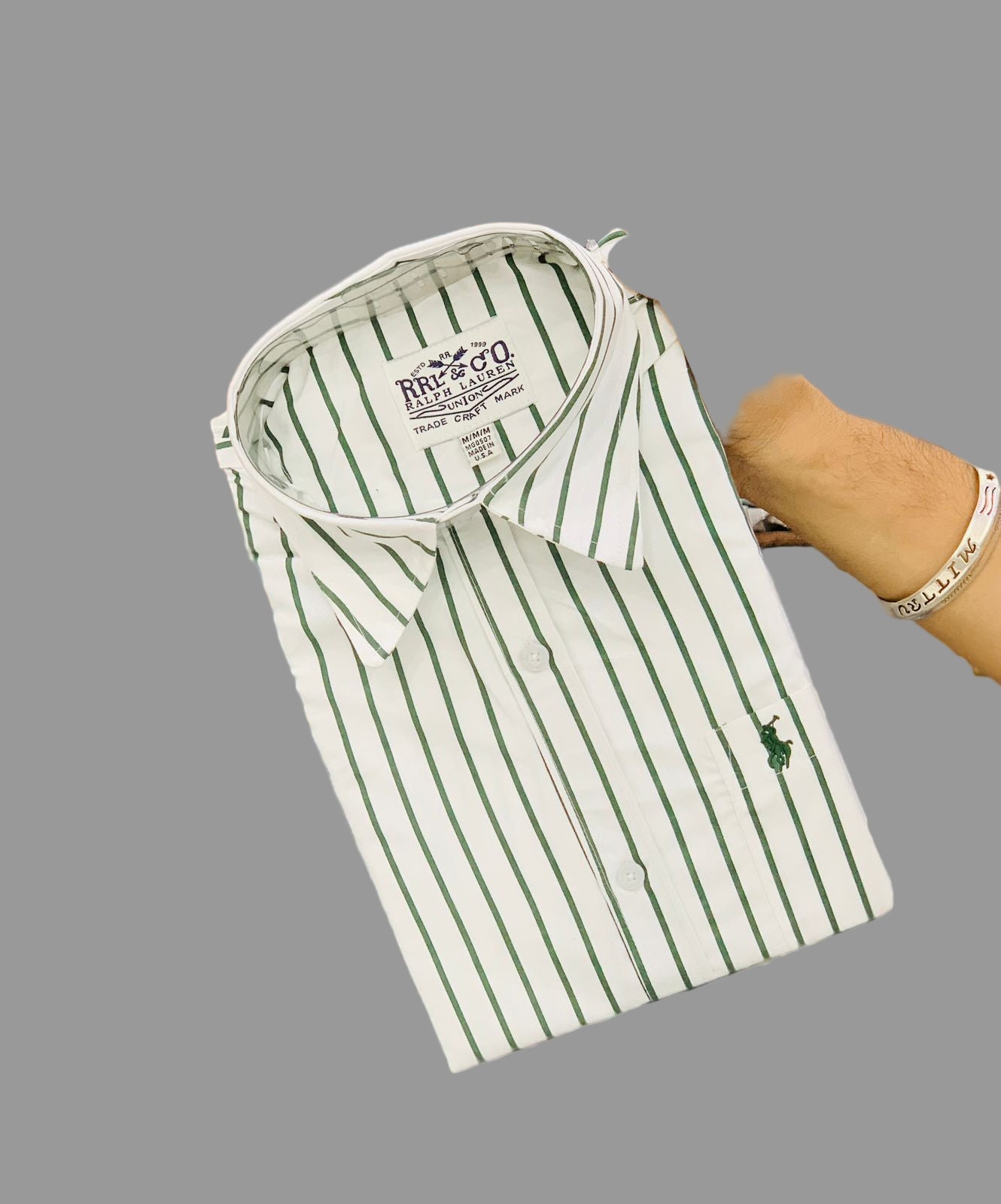 Upgrade your wardrobe with RL POLO’s Partywear Lining Shirt – where luxury meets style.