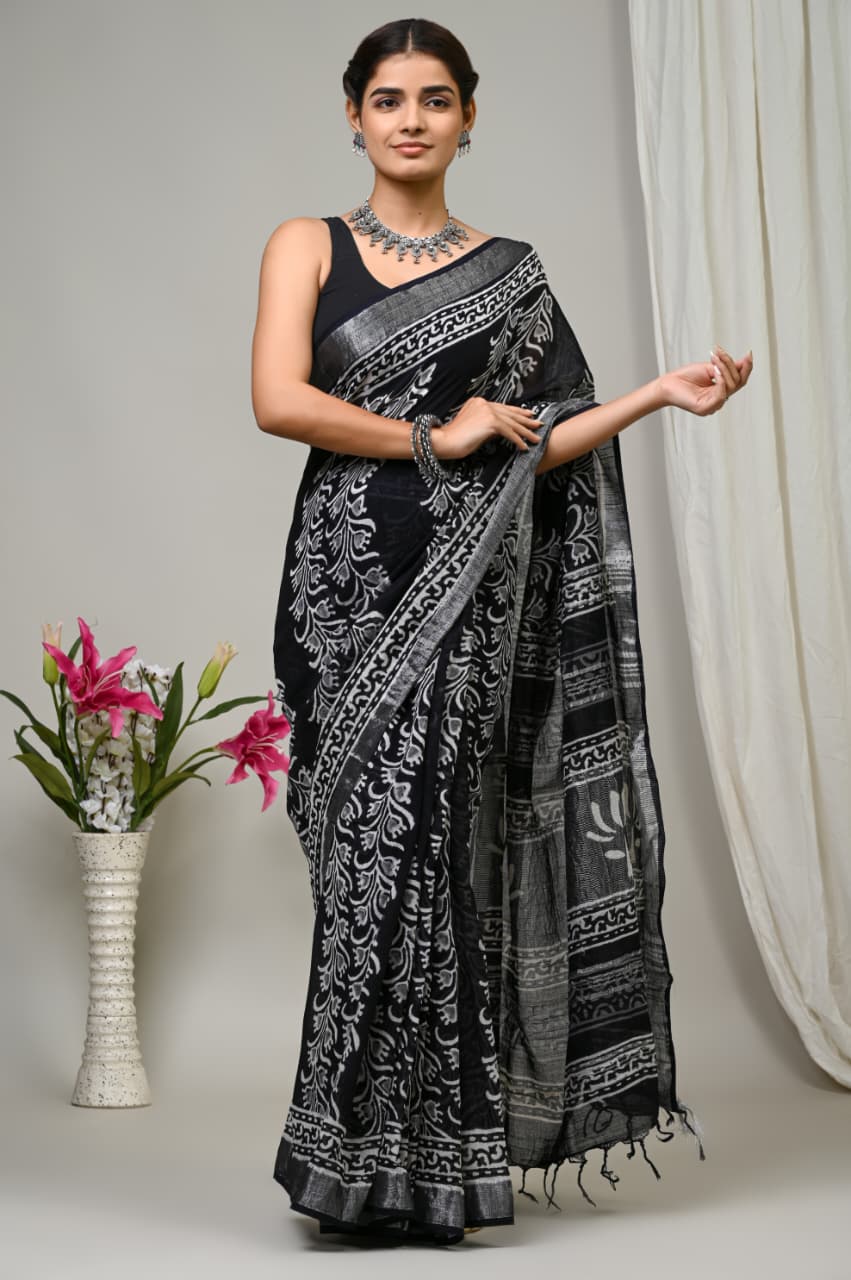 Perfect for festive occasions, casual gatherings, or elegant everyday wear, this saree reflects the beauty of traditional craftsmanship with a modern touch.