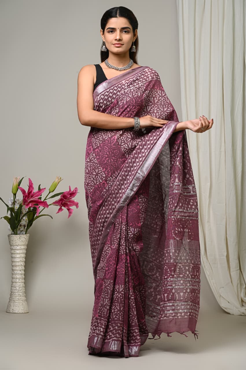 Perfect for festive occasions, casual gatherings, or elegant everyday wear, this saree reflects the beauty of traditional craftsmanship with a modern touch.