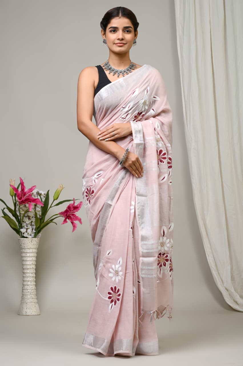 Perfect for festive occasions, casual gatherings, or elegant everyday wear, this saree reflects the beauty of traditional craftsmanship with a modern touch.