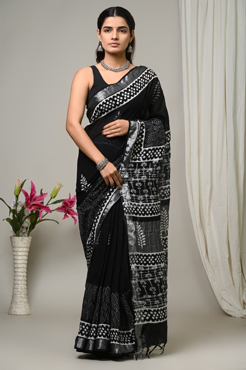 Perfect for festive occasions, casual gatherings, or elegant everyday wear, this saree reflects the beauty of traditional craftsmanship with a modern touch.