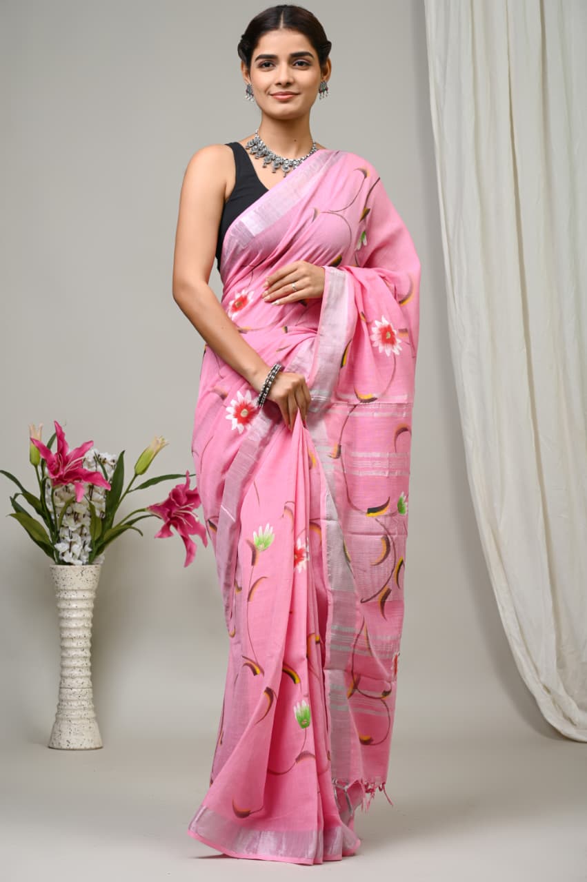 Perfect for festive occasions, casual gatherings, or elegant everyday wear, this saree reflects the beauty of traditional craftsmanship with a modern touch.