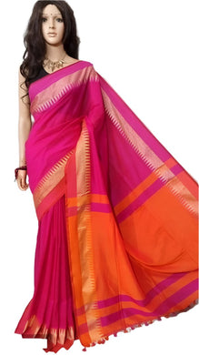 Attactive Handloom Khadi Cotton Saree With Blouse Piece

Color:  Pink
Fabric: Khadi

Wash Care: Dry Clean Or Else Normal Hand Wash,
Work- Pom Pom Work With WovenDesign
Type:  Saree with Blouse piece

Style:  Woven Design

Design Type:  Phulia

Saree Length:  5.5 (in metres)

Blouse Length:  0.8 (in metres)

Occasion: Casual Wear or Party Wear, 
Country of Origin:  India
Note- It Has 1 Piece of Saree With Blouse Piece. 

Discover the beauty and elegance of our Att