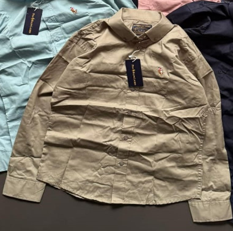 Upgrade your wardrobe with this premium full-sleeve plain shirt, crafted for comfort, style, and everyday elegance. Designed with pure cotton heavy fabric, this shirt delivers a classy look with long-lasting quality.