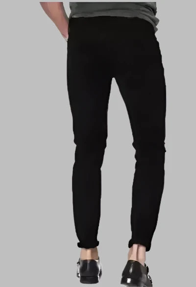 Stylish Fancy Black Denim Solid Mid-Rise Jeans For Men

Sizes: 28, 30,32

Color: Grey
Fabric: Denim
Type: Mid-Rise Jeans
Style: Solid
Design Type: Slim Fit
Waist Closure: Button

These stylish-fancy black denim solid mid-rise jeans are the perfect addition to any fashion-forward man's wardrobe. Made with high-quality denim, these jeans offer both comfort and style. With a classic mid-rise fit, they are versatile and can be dressed up or down for any occasion. Perfect for the modern man on-the-go.