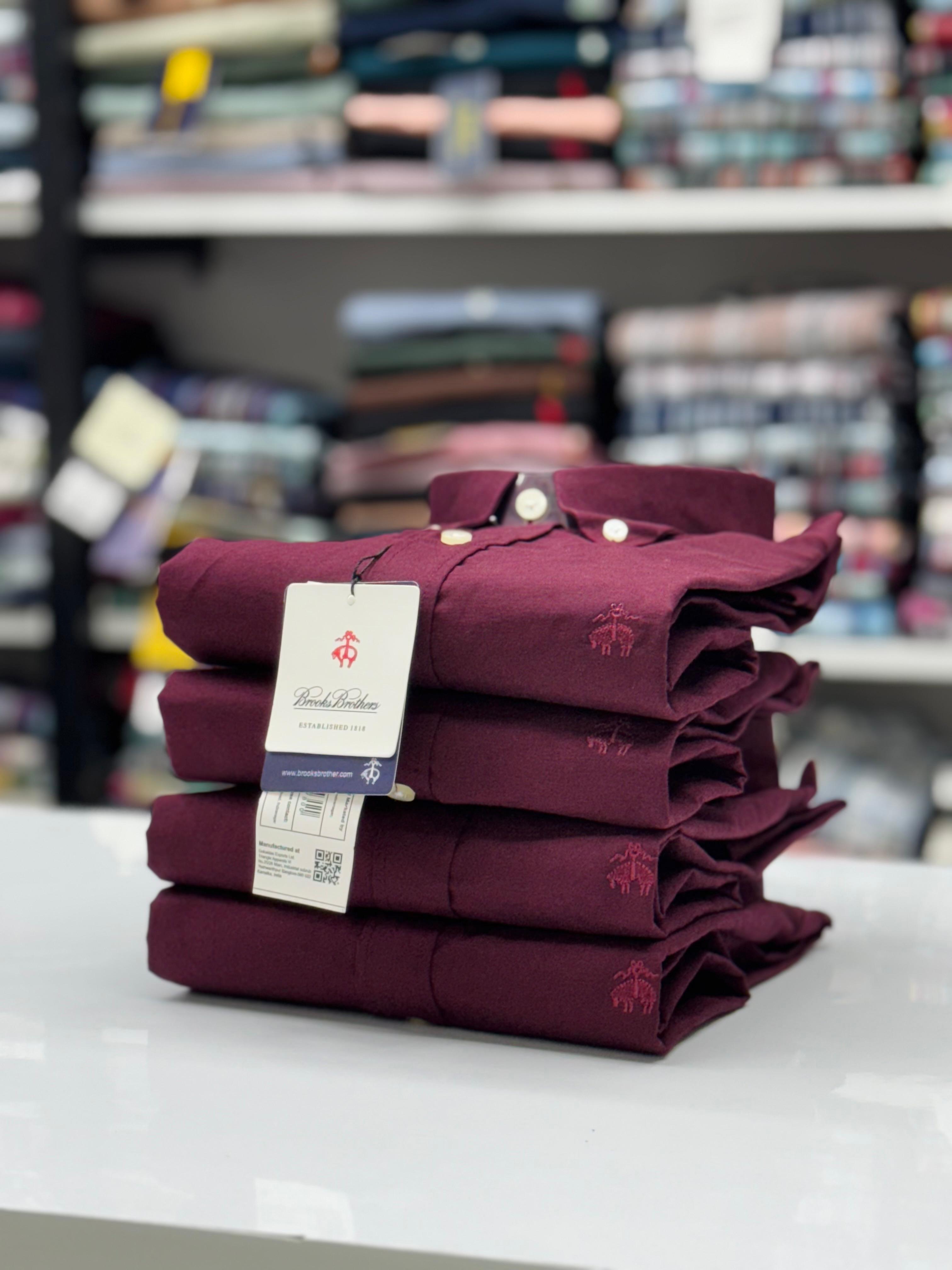 Elevate your wardrobe with this Premium 12A Quality Brooks Brother Partywear Shirt, crafted for those who value elegance and comfort. Perfect for weddings, parties, birthdays, and formal functions, this shirt blends timeless style with superior fabric quality.