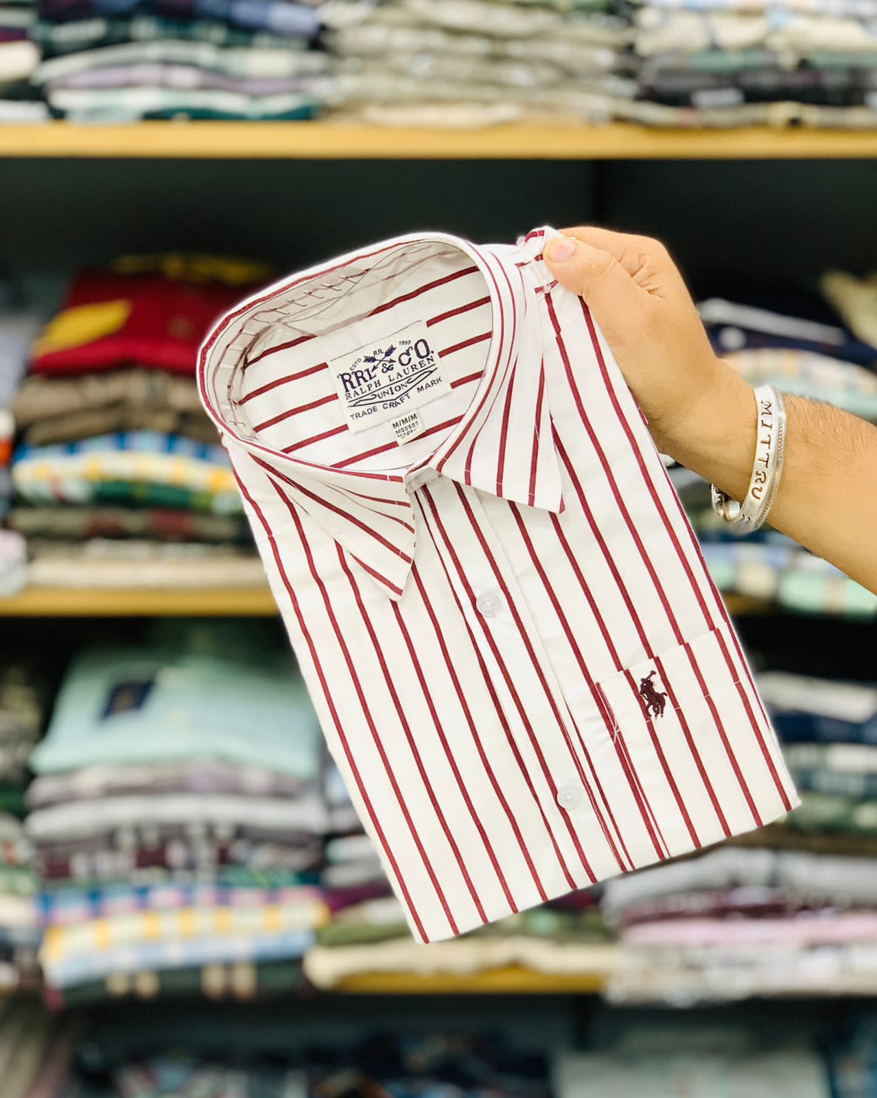 Upgrade your wardrobe with RL POLO’s Partywear Lining Shirt – where luxury meets style.