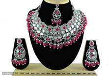 Load image into Gallery viewer, A1 Trendy Alloy Necklace jewelry Set for women and girls