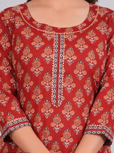 Load image into Gallery viewer, Cotton Printed Kurta Bottom Set for Women evey Occasion for Classy looks