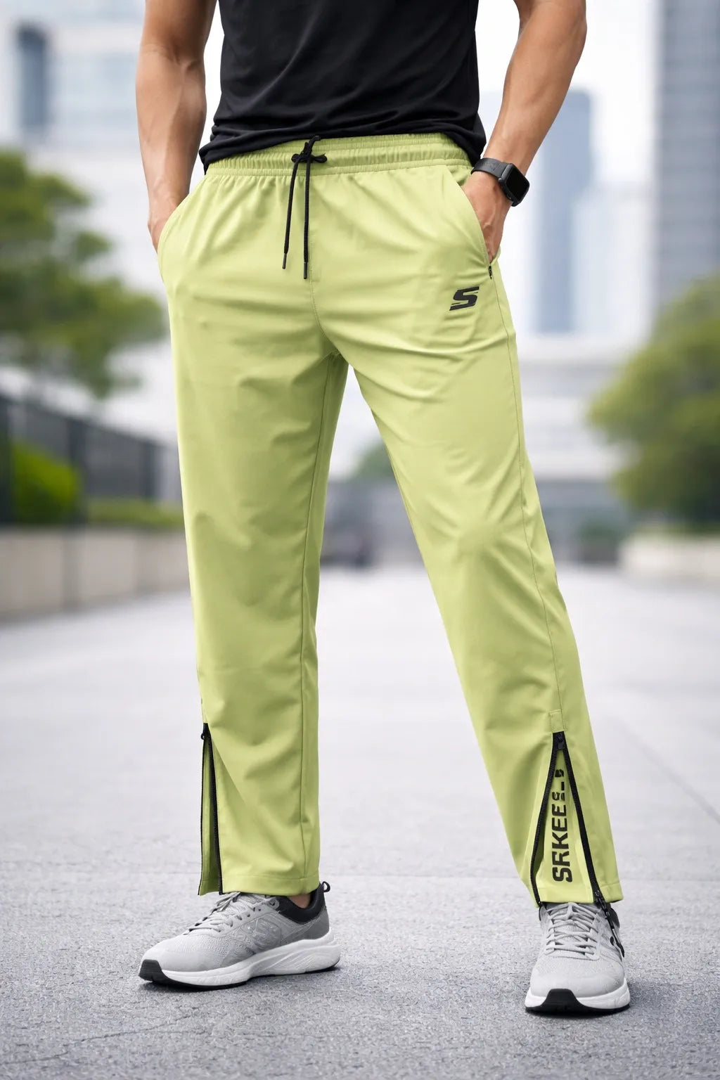 Upgrade your everyday style with our 100% Premium Jordan Lycra Trackpants by SKECHERS. Designed for performance and comfort, these trackpants offer a sleek boot-cut fit with premium stretch fabric that moves with you.