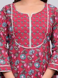Cotton Printed Kurta Bottom Set for Women evey Occasion for Classy looks
