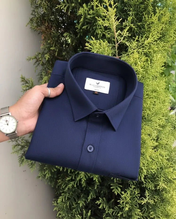 Featuring premium-quality stitching, a comfortable regular fit, and a refined finish, this shirt delivers a sophisticated look that never goes out of style. The elegant pocket design with Premium HD Print Branding enhances its premium appeal. Each shirt comes with all brand accessories and is packed individually for a complete branded experience.