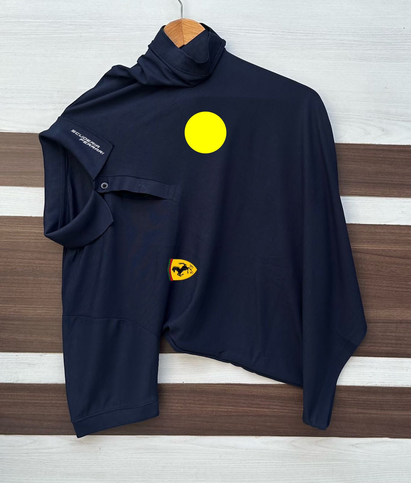 PUMA Premium Cotton SAPP Matty Designer Collar T-Shirt. Stylish, stretchable fabric with branded accessories.