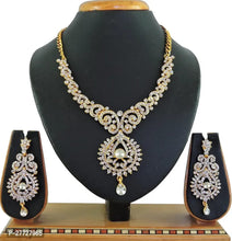 Load image into Gallery viewer, A1 Trendy Alloy Necklace Set for Women and Girls