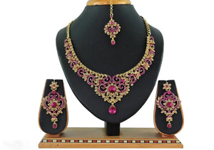 A1 Trendy Alloy Necklace Set for Womne and Girls-6