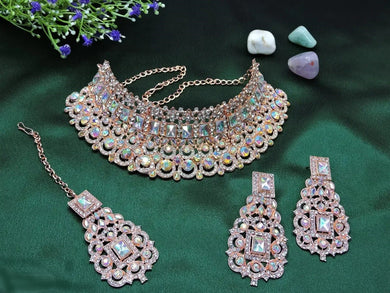 This is a fantastic piece of necklace jewelry set. This necklace set must have piece of jewelry to your collection.The product is a unique creation of machine and handcraft, We offer you huge collection of fashion jewelry with wide color range to glamorize your look and sparkle up your occasion. This neclace set is unique to glamup your looks