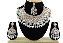 Load image into Gallery viewer, A1 Trendy Alloy jewelry Necklace Set for women and girls 3