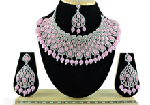 Load image into Gallery viewer, A1 Trendy Alloy jewelry Necklace Set for women and girls 3