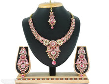 Load image into Gallery viewer, A1 Trendy Alloy Jewelry Necklace Set for Girls and Women