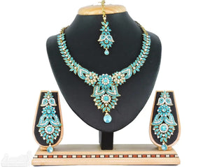 A1 Trendy Alloy Jewelry Necklace Set for Girls and Women