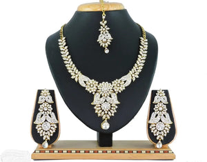 A1 Trendy Alloy Jewelry Necklace Set for Girls and Women