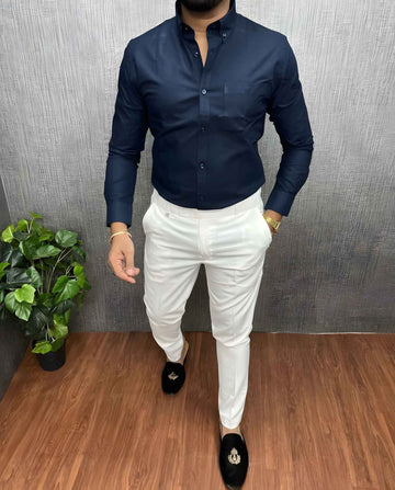 At Rs.899 Pair with textured loafers and a statement watch for a refined luxury look. Add a blazer to instantly convert it into formal wear.