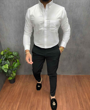 At Rs.899 Pair with textured loafers and a statement watch for a refined luxury look. Add a blazer to instantly convert it into formal wear.