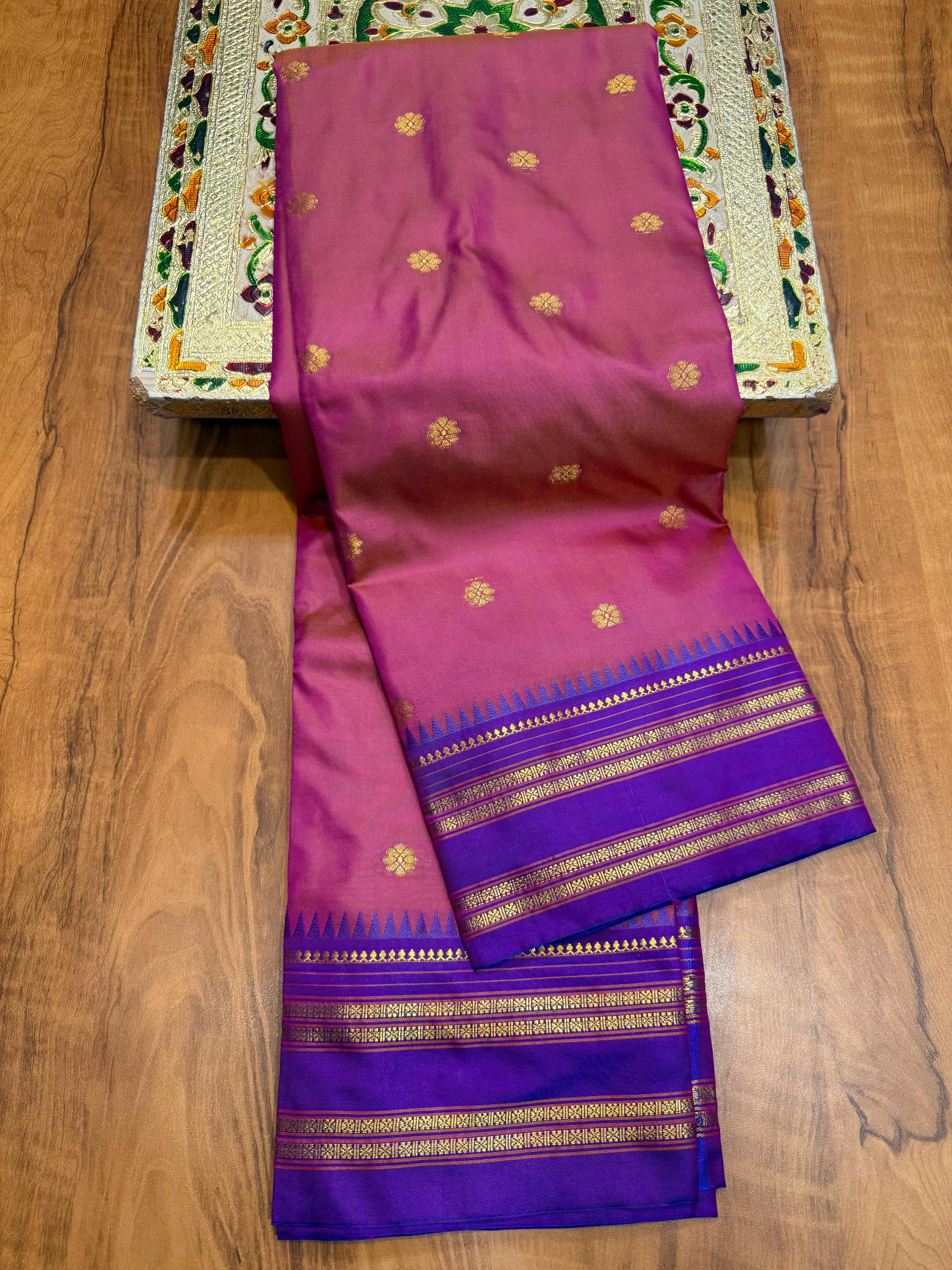 A perfect blend of tradition, comfort, and rich craftsmanship—ideal for women who love authentic handloom beauty.