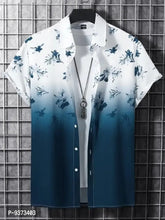 Load image into Gallery viewer, Classic Polyester Spandex Printed Casual Shirts for Men