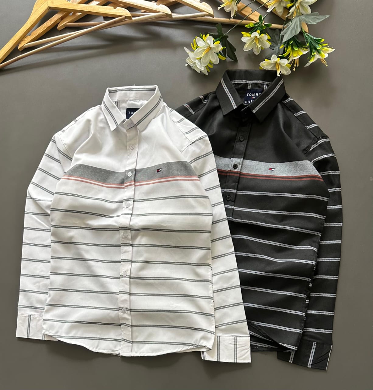 Upgrade your wardrobe with this Cotton Premium Panel Design Shirt, inspired by top fashion brands and crafted from 100% pure cotton for all‑day comfort. Featuring a stylish panel design, full sleeves, and available in classic White and Black, this shirt delivers a premium look with guaranteed quality. Ideal for daily wear and casual outings, available in sizes M, L, and XL.